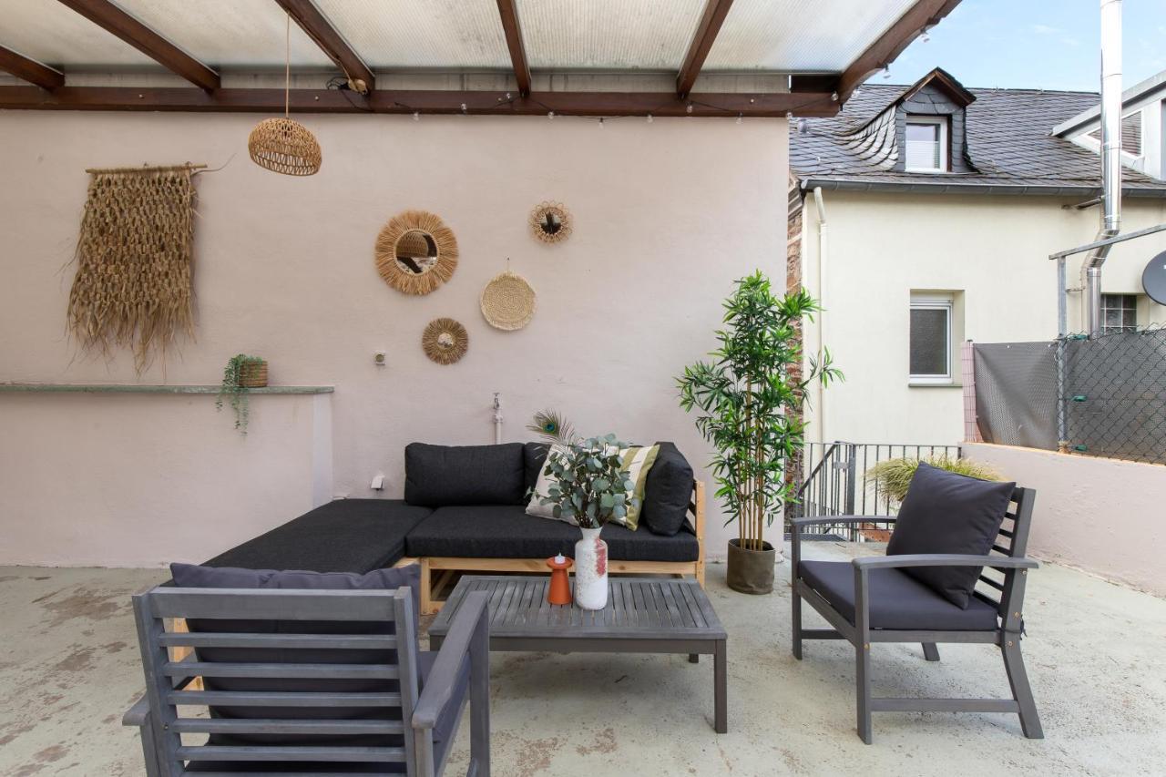Апартаменти Haus Blaue Traube Mit Moselblick Едіґер-Еллер Екстер'єр фото