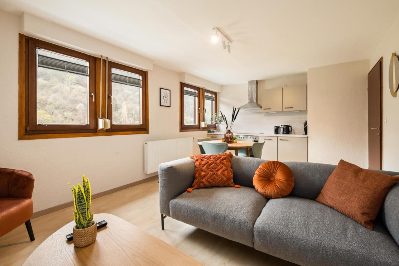 Апартаменти Haus Blaue Traube Mit Moselblick Едіґер-Еллер Екстер'єр фото